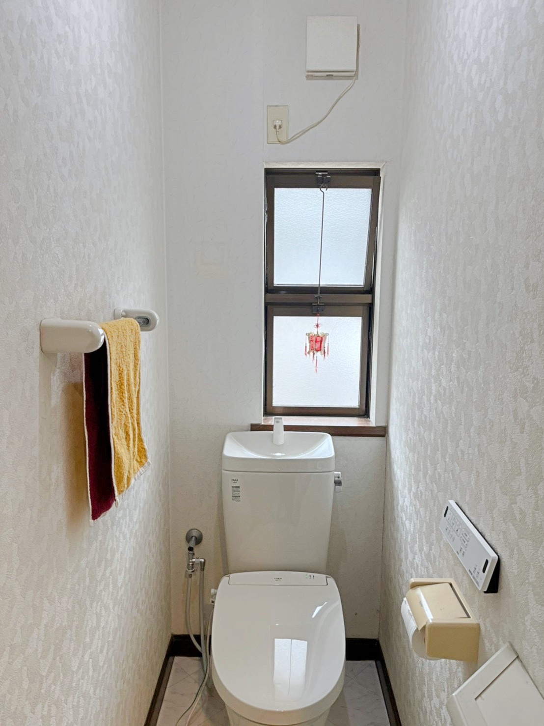 トイレをリフォーム致しました。